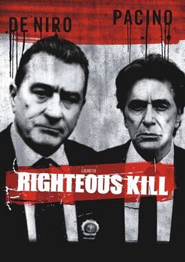 Righteous Kill Movie Poster 27 x 40 One Sheet Used Condition